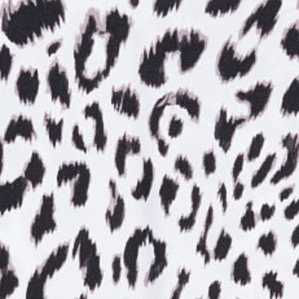 Midi Thong XS No Show NWT VS White Leopard - Picture 14 of 15